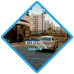 Câmeras Inteligentes com Leitor de Placas de Veículos